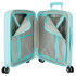 Valise Disney Abs 55Cm 4W Mickey & Minnie Kisses Turquoise Bleu