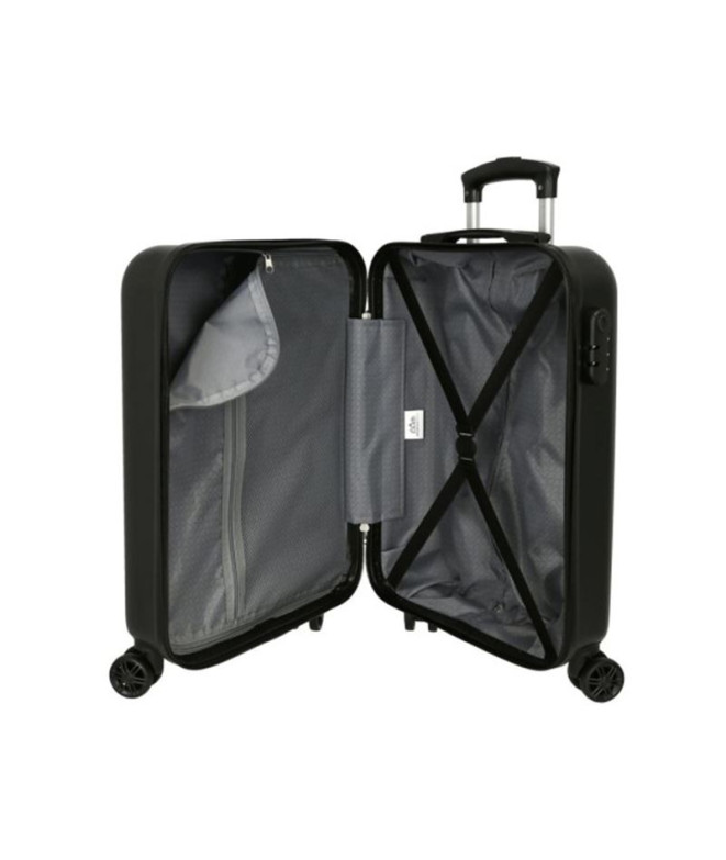 Valise Disney Abs 55Cm 4R Mickey Stud Noir