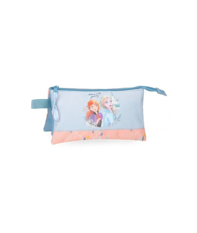Estuche Disney 3C Frozen Believe In The Journey Azul