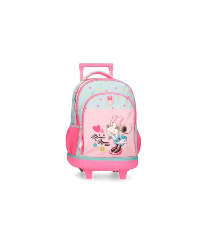 Mochila 2R. Mochila com rodas Disney 2W.Minnie Imagine Rosa