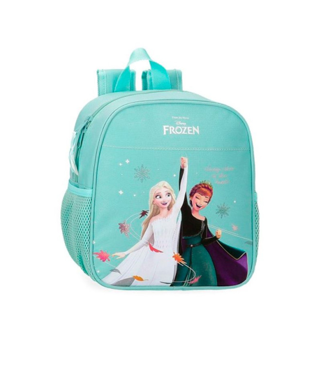 Mochila Disney Adapt. Mochila. 25 Cm. Frozen Sempre Perto do Coração Azul