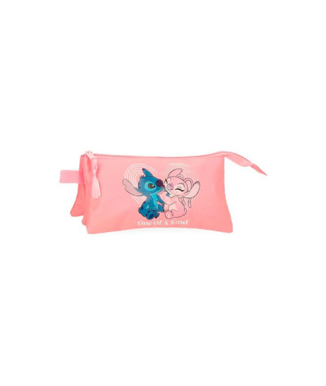 Mochila Estojo de toucador Disney 3C.Stitch One Of A Kind Rosa