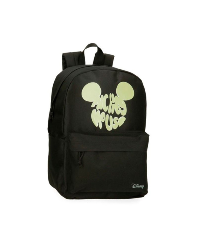 Mochila Disney Adapt. Mochila.45 Cm.Mickey Multiverso Preto