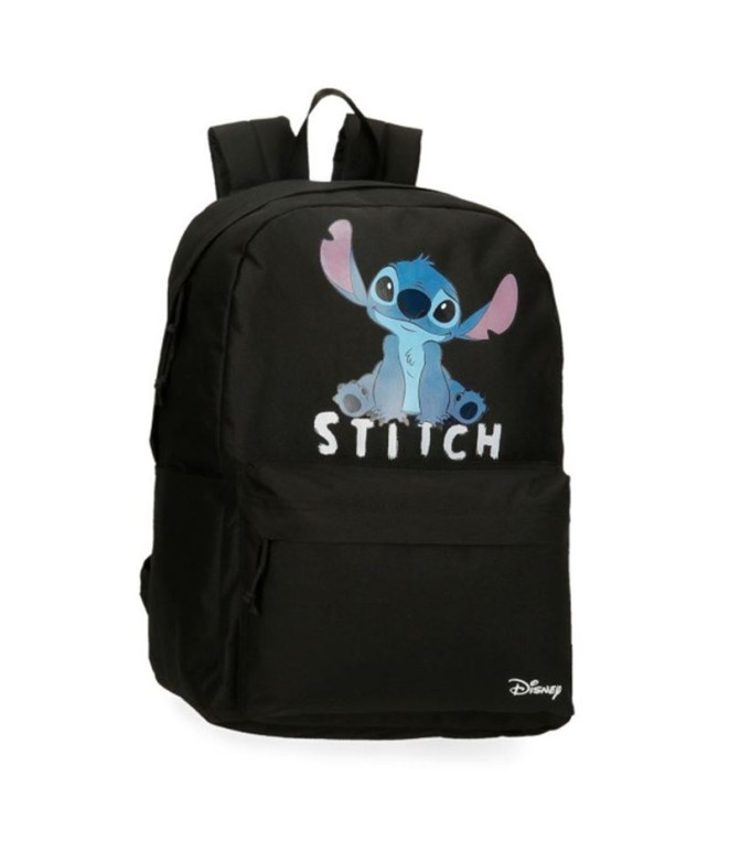 Mochila Disney Adapt. Mochila. 45Cm. Stitch Cute Preto