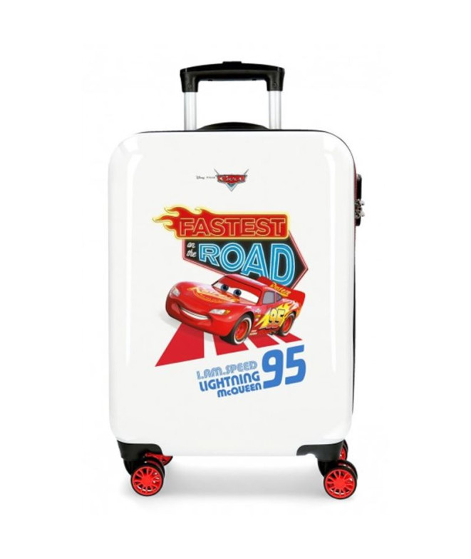 Trolley Disney Abs Mala 55Cm.4W.Good Mood Carros Multicolor