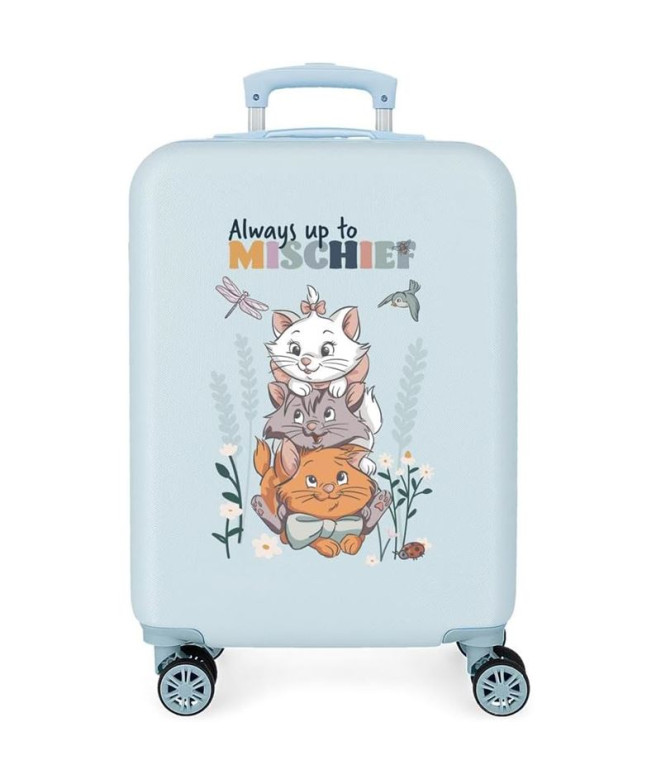 Trolley Disney Abs Mala 55Cm.4W.Before The Bloom Aristogatos Azul