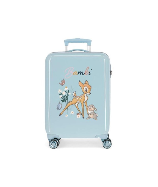 Maleta Disney Abs 55Cm 4W Before The Bloom Bambi Azul