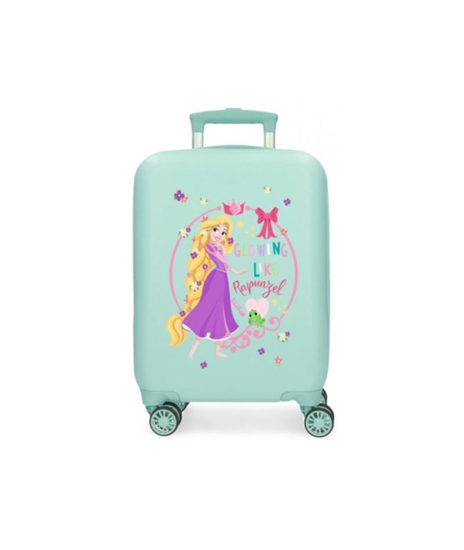 Disney Abs Trolley Suitcase 50 Cm.4R Princess Celebration Rapunzel Green