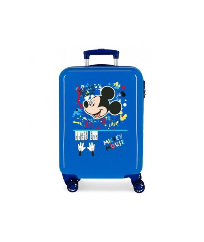 Trolley Disney Abs Mala 55Cm.4W. Mickey Cor Mayhem Azul