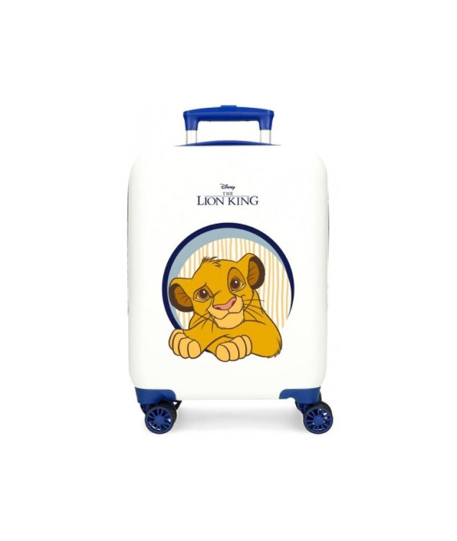 Disney Abs Trolley Mala 50 Cm.4R Hakuna Matata Branco