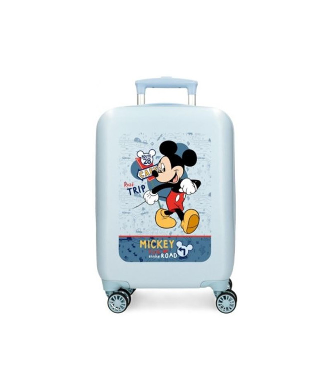 Trolley Disney Abs Mala 50Cm.4R.Mickey Road Trip Azul