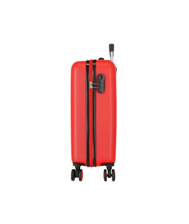 Maleta Disney Abs 55Cm 4W Mickey Here Starts Rojo