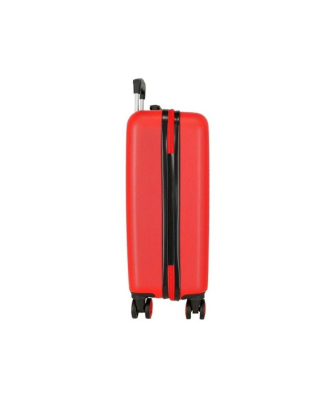 Maleta Disney Abs 55Cm 4W Mickey Here Starts Rojo