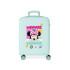 Mala Disney Abs 55Cm 4W Mnnie Geométrico Turquesa Azul