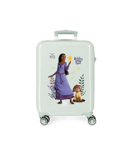 Maleta Disney Abs 55Cm 4W Wish Come True Menta Verde