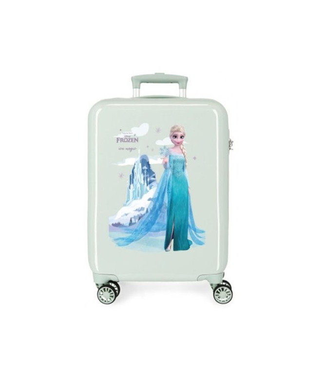 Trolley Disney Abs Mala 55Cm.4W Frozen Arendelle Is Magic Verde