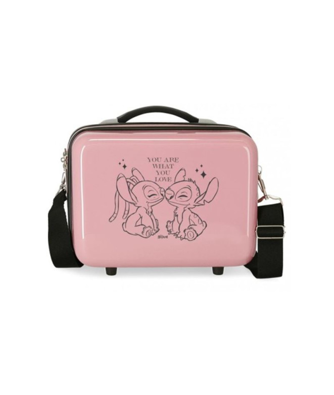 Necessaire Disney Adapt. Abs Vanity Vanity Casestitch You Love Pink