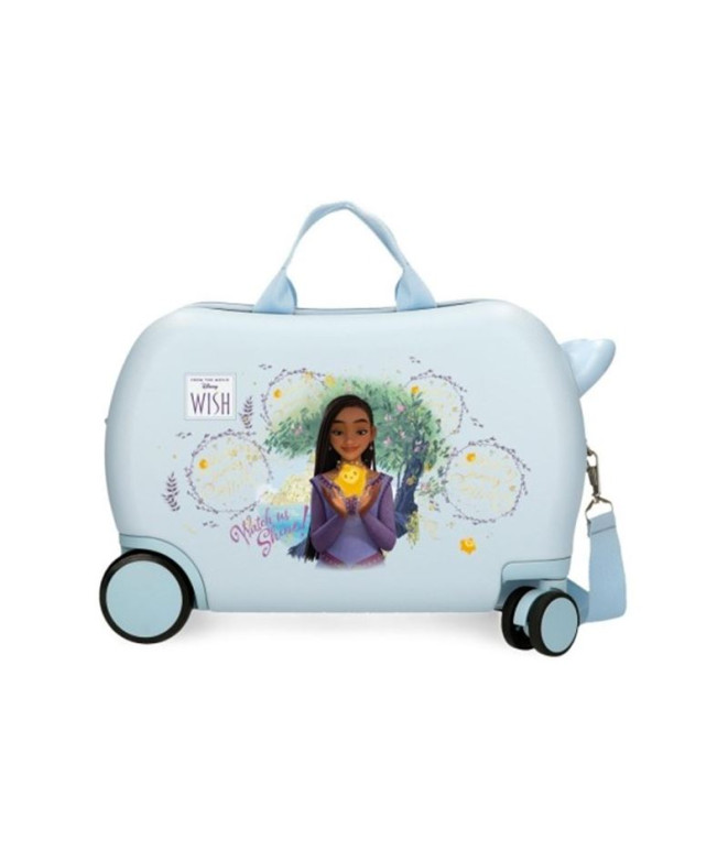 Mala Infantil Disney Abs Rolling 4W. 45Cm. Frozen Believe In The Journey Azul