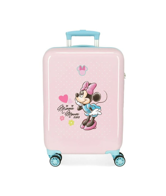 Trolley Disney Abs Mala 55Cm.4R. Minnie Imagine Rosa Rosa