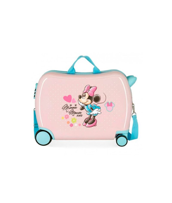 Mala Infantil Disney Abs Rolling 4W. (2 Multi) Minnie Imagine Pink Pink