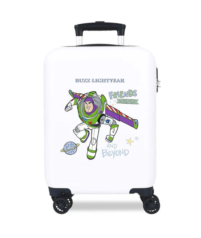 Maleta Disney Abs 50 Cm 4R Toy Story Friends To Infinity And Beyond Blanco