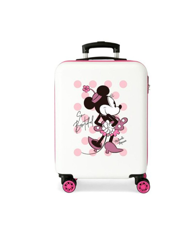 Trolley Disney Abs Mala 55Cm.4W. Mala de viagem Minnie So Beatiful Pink