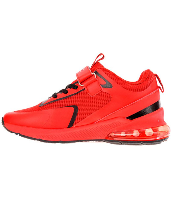 Zapatillas Kappa Nagyo Infantil Rojo/Negro