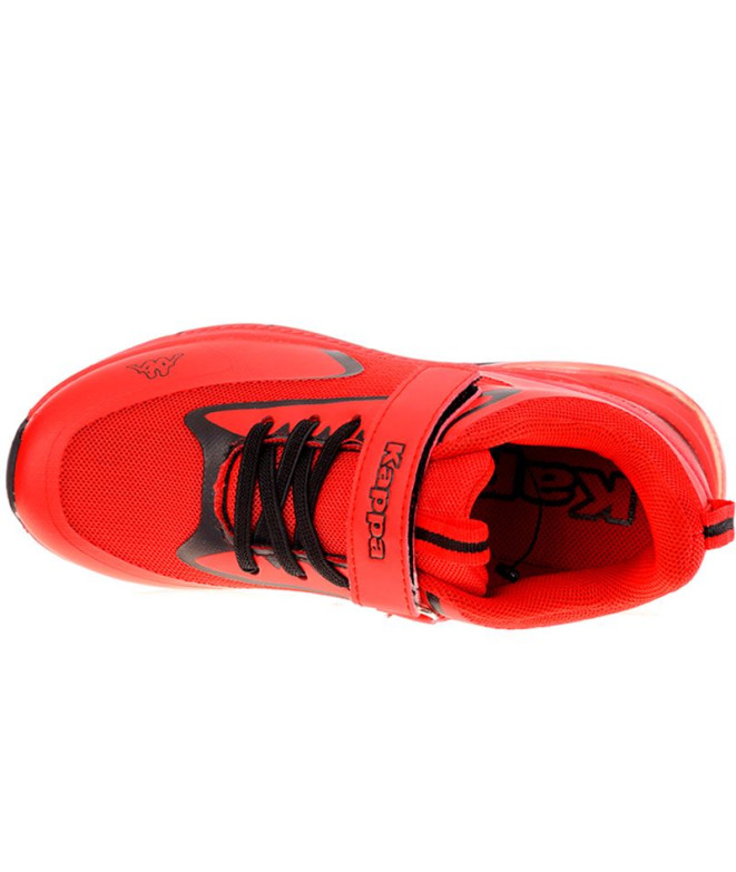 Zapatillas Kappa Nagyo Infantil Rojo/Negro