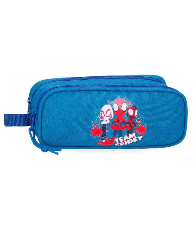 Necessaire Marvel 2C Team Spidey Azul