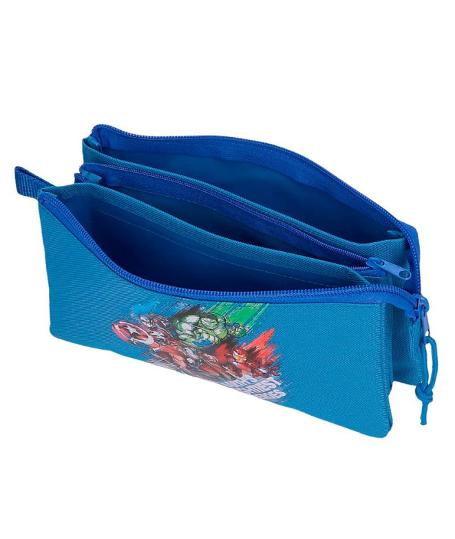 Neceser Marvel 3C. Avengers Heroes Azul