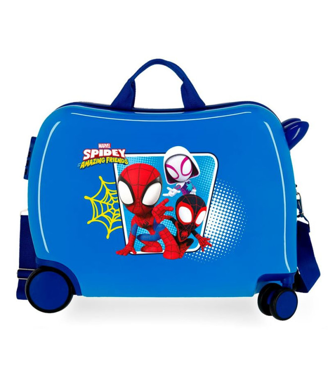 Valise Marvel Inf.Abs 4R (2 Multi) Spidey- Team Up Blue