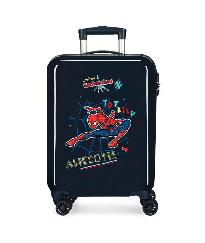 Trolley Marvel Abs 55Cm.4R. Homem-Aranha Totalmente Incrível Azul