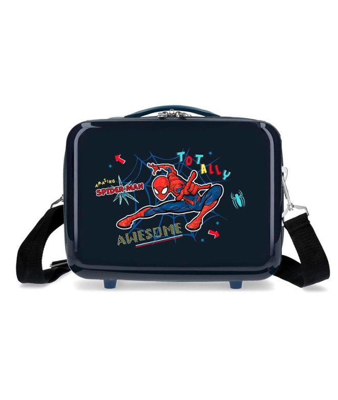 Necessaire Marvel Adap. Abs Homem-Aranha Totalmente Incrível Azul