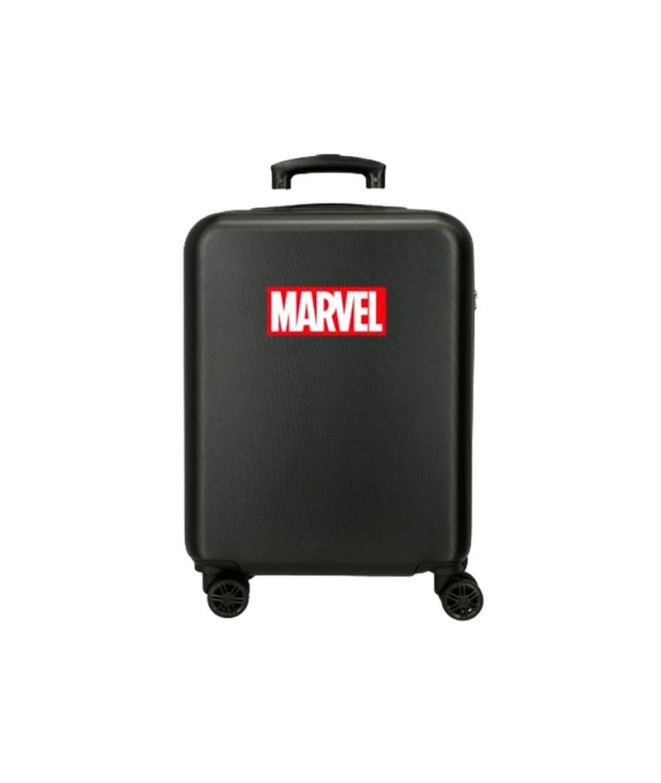 Trolley Marvel Abs 55Cm.4R. Logo Marvel Negro