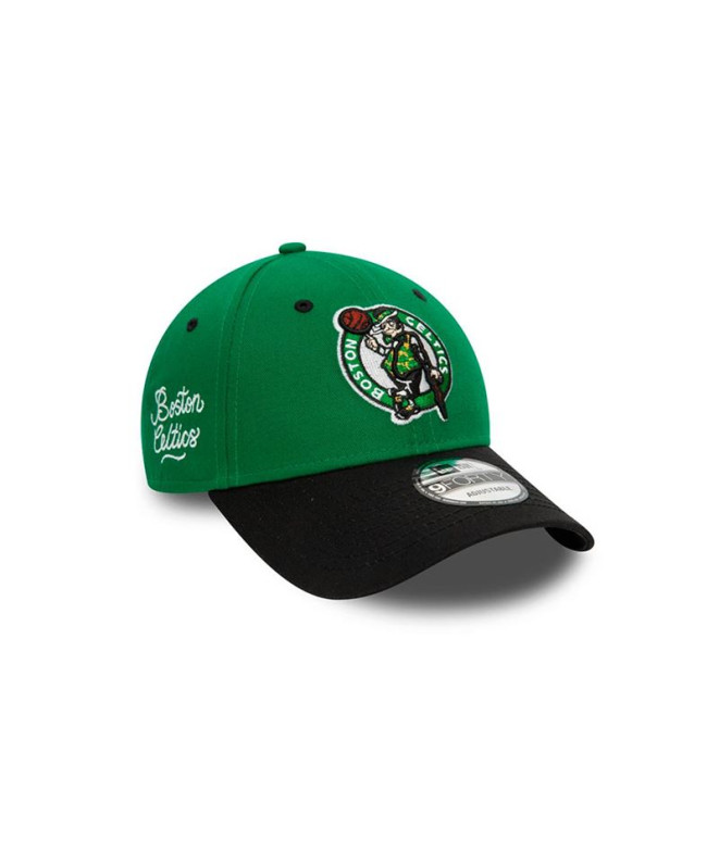 Casquette New Era NBA SIDE PATCH 9FORTY Boston Celtics KGRBLK Homme