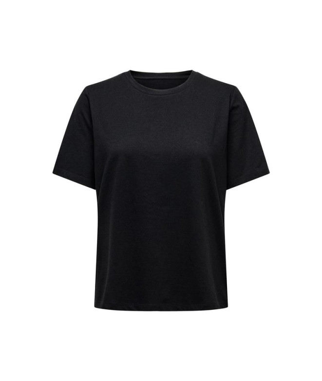 T-shirt Femme Only Onlonly S/S Noir