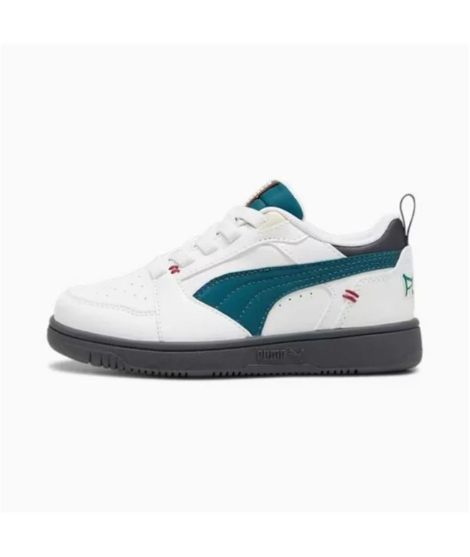 Sapatilhas Casual Puma Rebound V6 Lo Mid 90S Ac Infantil