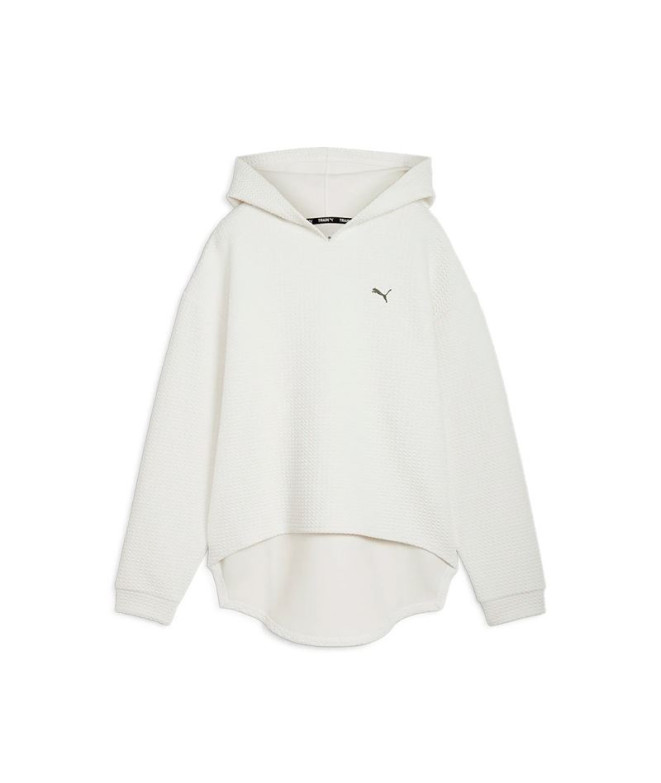 Moletom Yoga by Puma Q4 Studio Textured Hoody Mulher