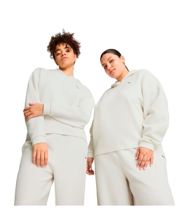 Sweat Yoga by Puma Q4 Studio Textured Hoody Femme