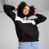 Moletom Casual Casaco com capuz Puma Squad Fl Mulher
