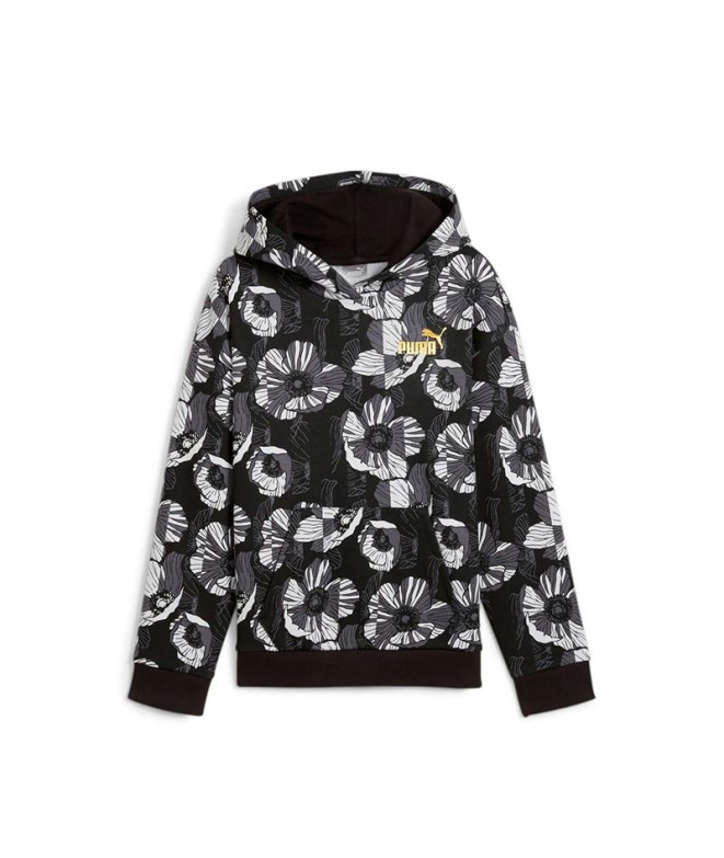 Moletom Casual Puma Essentials+ Class Act Aop Hoodie Fl G Menina