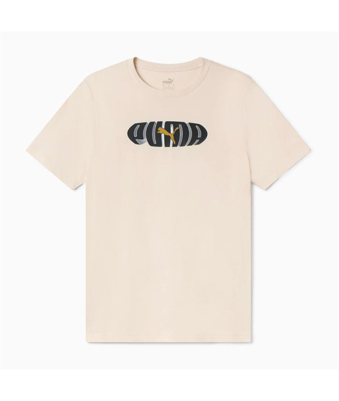 Camiseta Casual Puma Essentials+ Graphic Homem