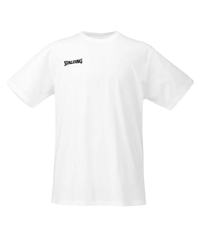 Camiseta Basquetebol Spalding Spalding Homem da Promo White