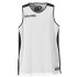 Camiseta de Baloncesto Spalding Essential Reversible Hombre Negro/Blanco