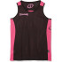 Camiseta de Baloncesto Spalding Essential Reversible Hombre Negro/Rosa