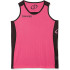 Camiseta de Baloncesto Spalding Essential Reversible Hombre Negro/Rosa
