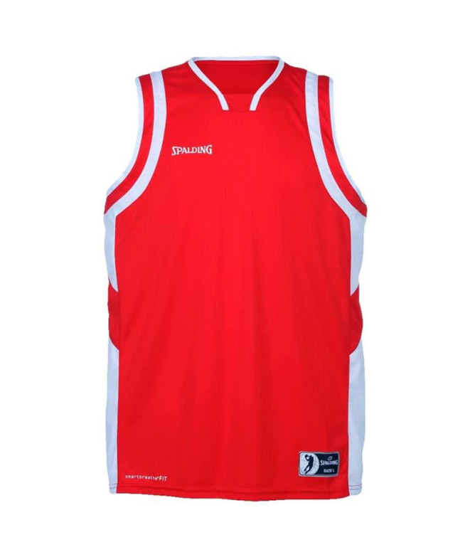 Camiseta Basquetebol Spalding Homem de All Star Vermelho/Branco