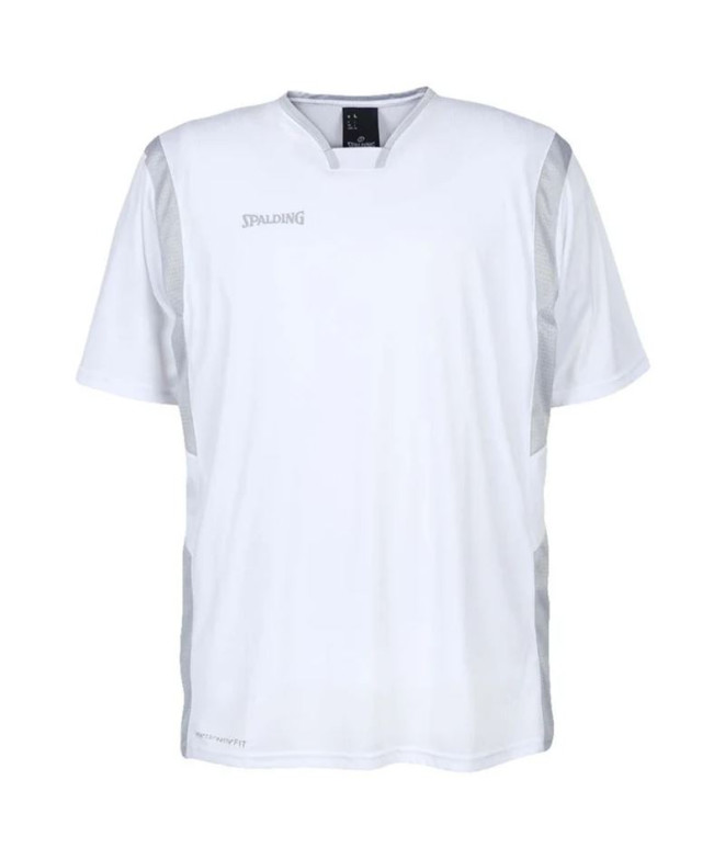 Camiseta Basquetebol Spalding Homem de All Star Shooting Branco/Cinzento