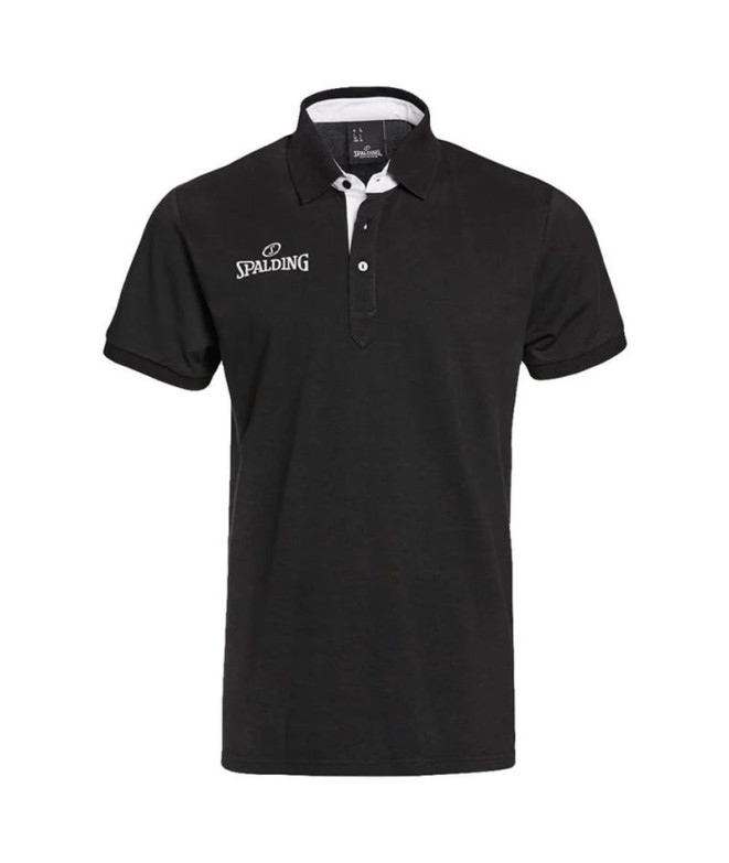 Polo Basket-ball Spalding Polo Homme de Prime Black