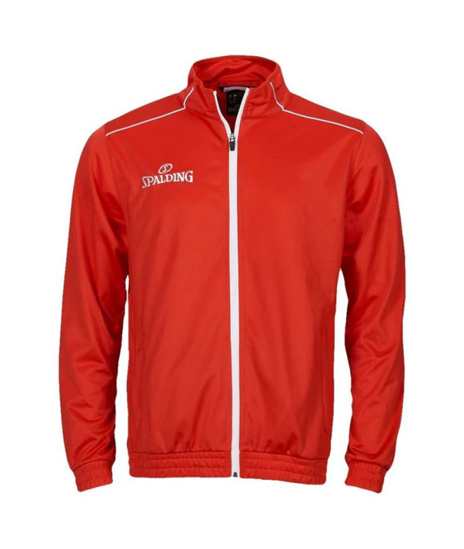 Veste Basket-ball Spalding Enfant from Team Warm Up Jacket Rouge/Blanc